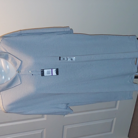 Van Heusen Other - NWT MEN'S VANHEUSEN POLO STYLE DRESS SHIRT SIZE XXL